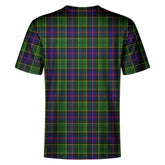 Forsyth Modern Tartan Crest T-shirt